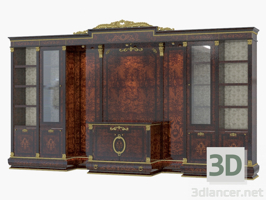 3d model Modular system 1 in the classical style - preview