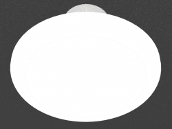 luminaria empotrada LED (DL18731_15W-White R Dim)