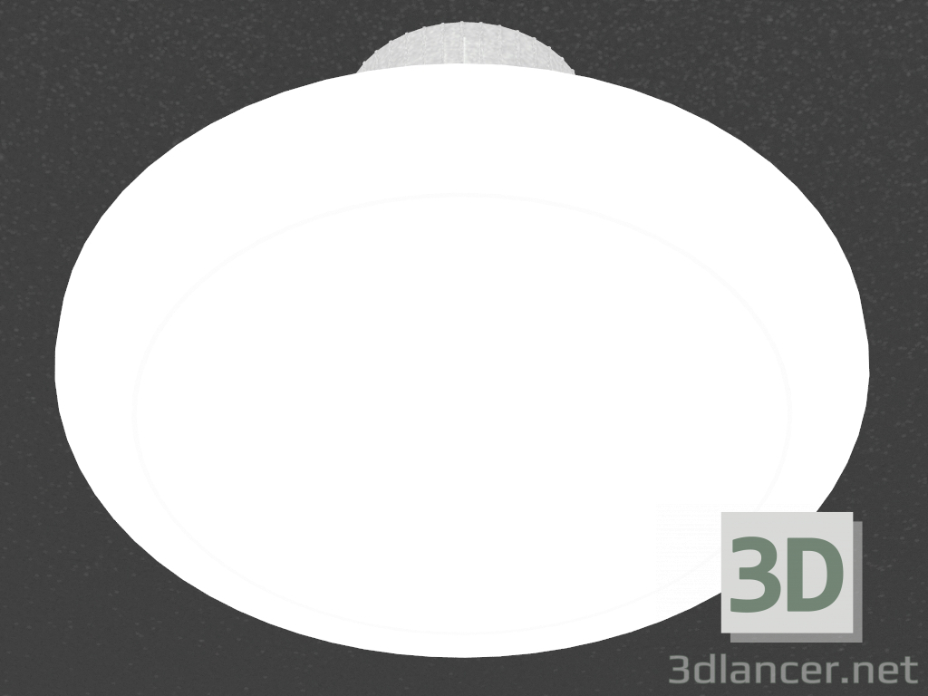 3D modeli Gömme LED armatür (DL18731_15W-Beyaz R Dim) - önizleme