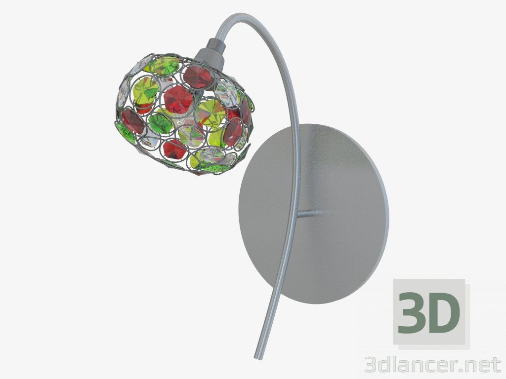 3D modeli Aplik Kremi Rengi (2598 1W) - önizleme