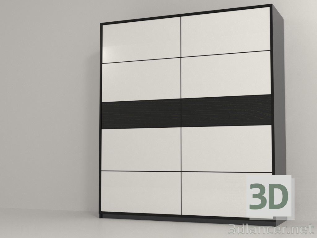 3d model Cabinet with push-open mechanism - preview