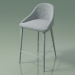 modèle 3D Chaise demi-bar Elizabeth (111029, gris) - preview