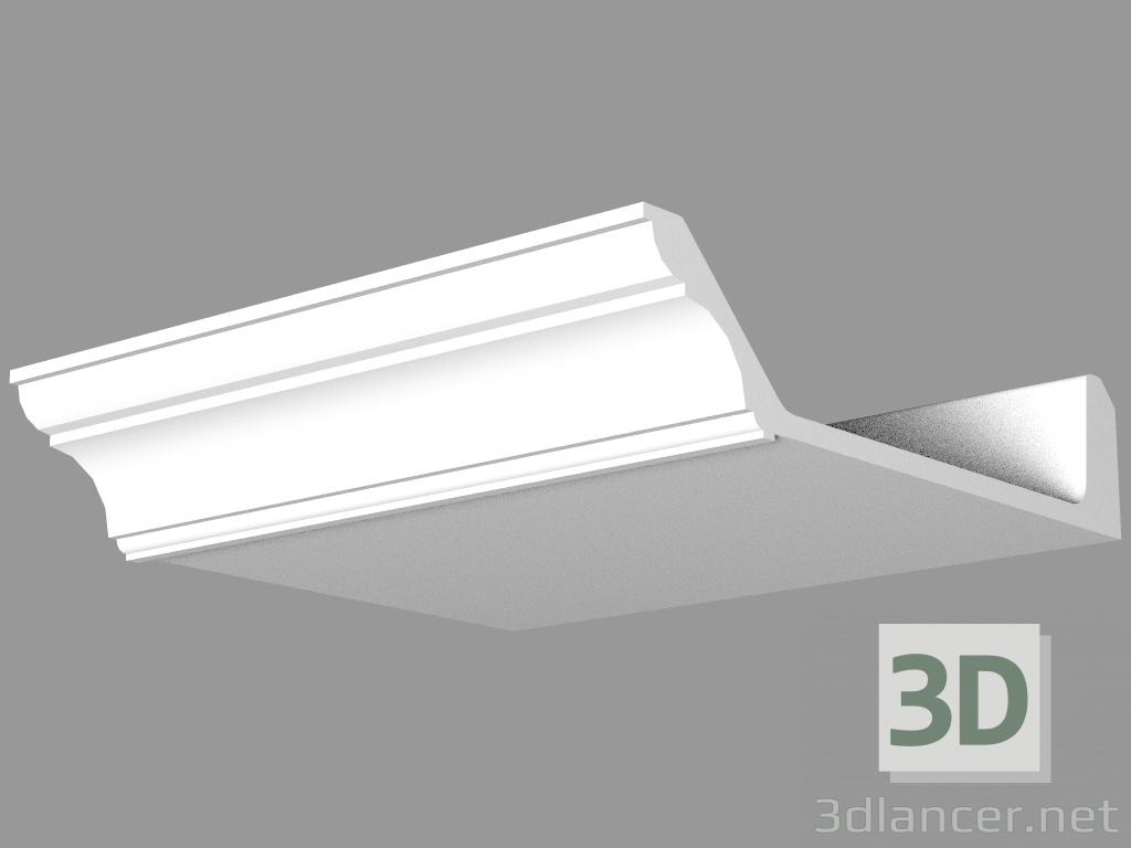 modèle 3D Corniche (K 013) - preview
