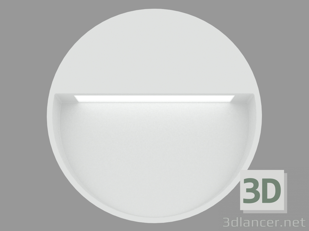 Modelo 3d Luminária encastrável de parede MINISKILL ROUND (S6270N) - preview