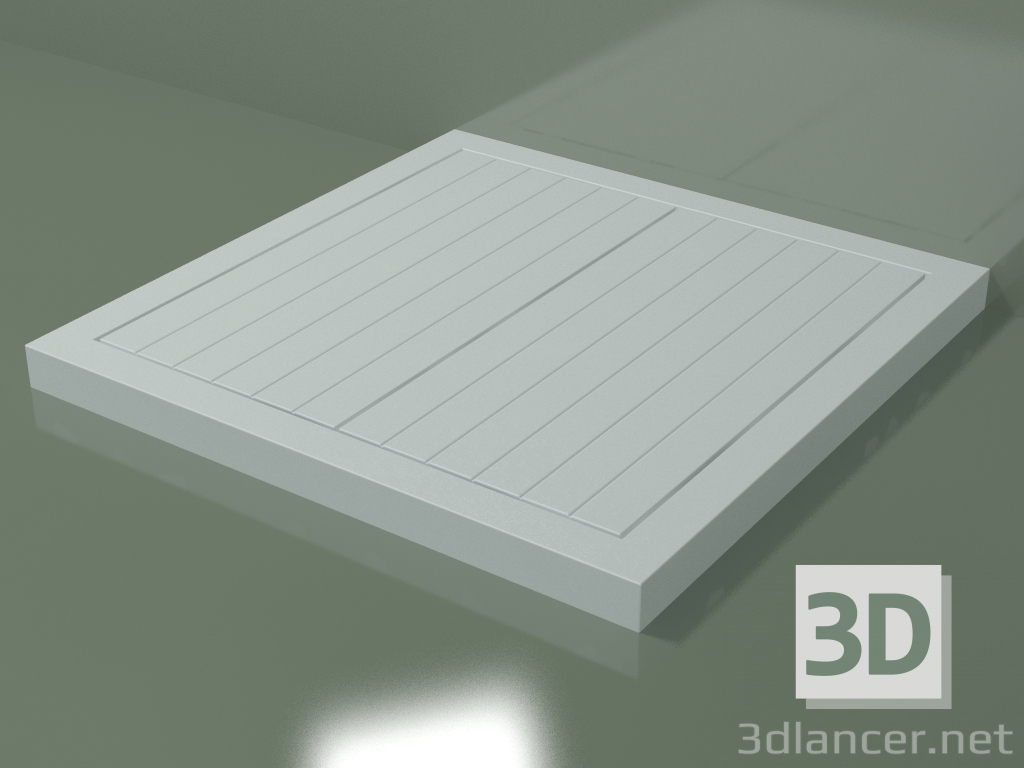 3D modeli Duş teknesi (30HM0230, 90x90 cm) - önizleme