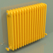 modello 3D Radiatore TESI 4 (H 600 15EL, giallo melone - RAL 1028) - anteprima