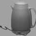 3d Электрический чайник модель купить - ракурс