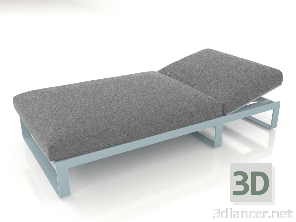 3d model Bed for rest 100 (Blue gray) - preview