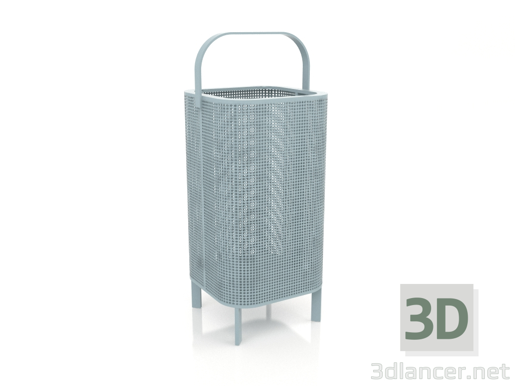 3D modeli Mum kutusu 3 (Mavi gri) - önizleme