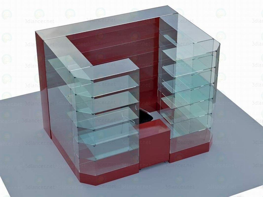 Schaufenster 3D-Modell kaufen - Rendern