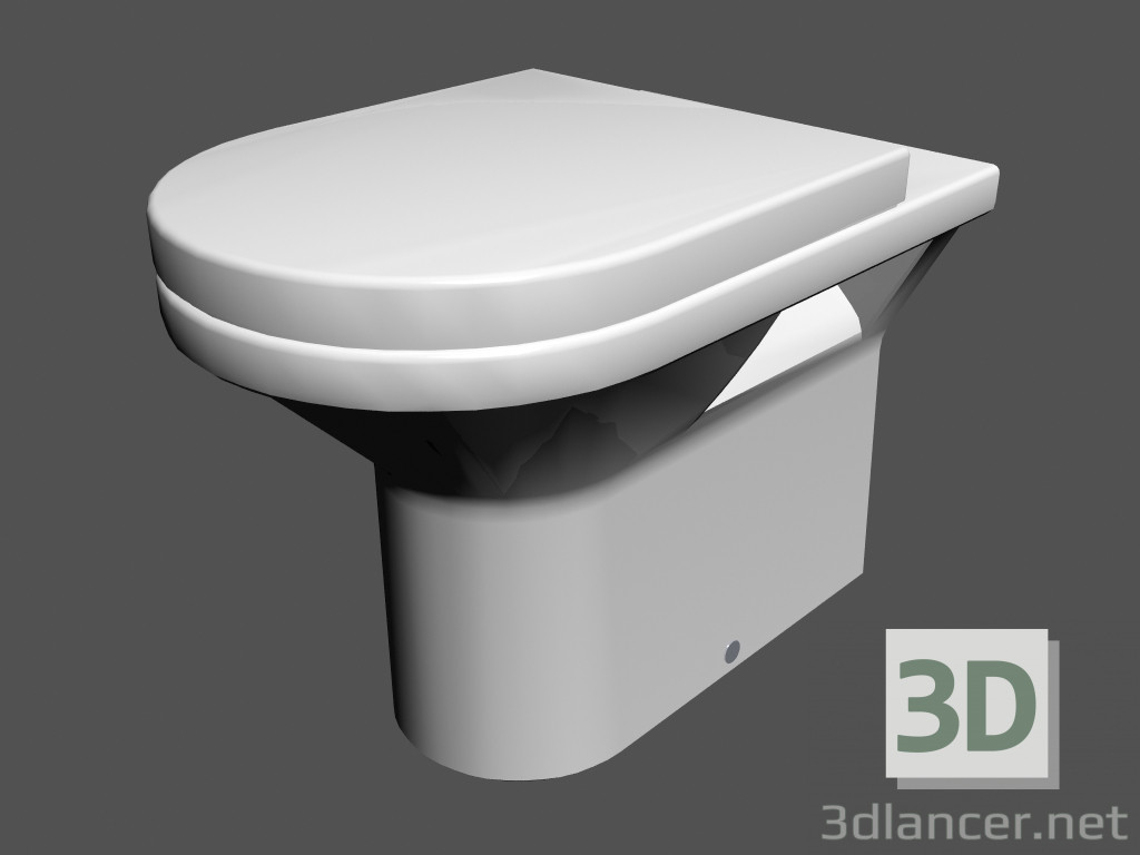 3d model Vivo al aire libre baño Wc1 - vista previa
