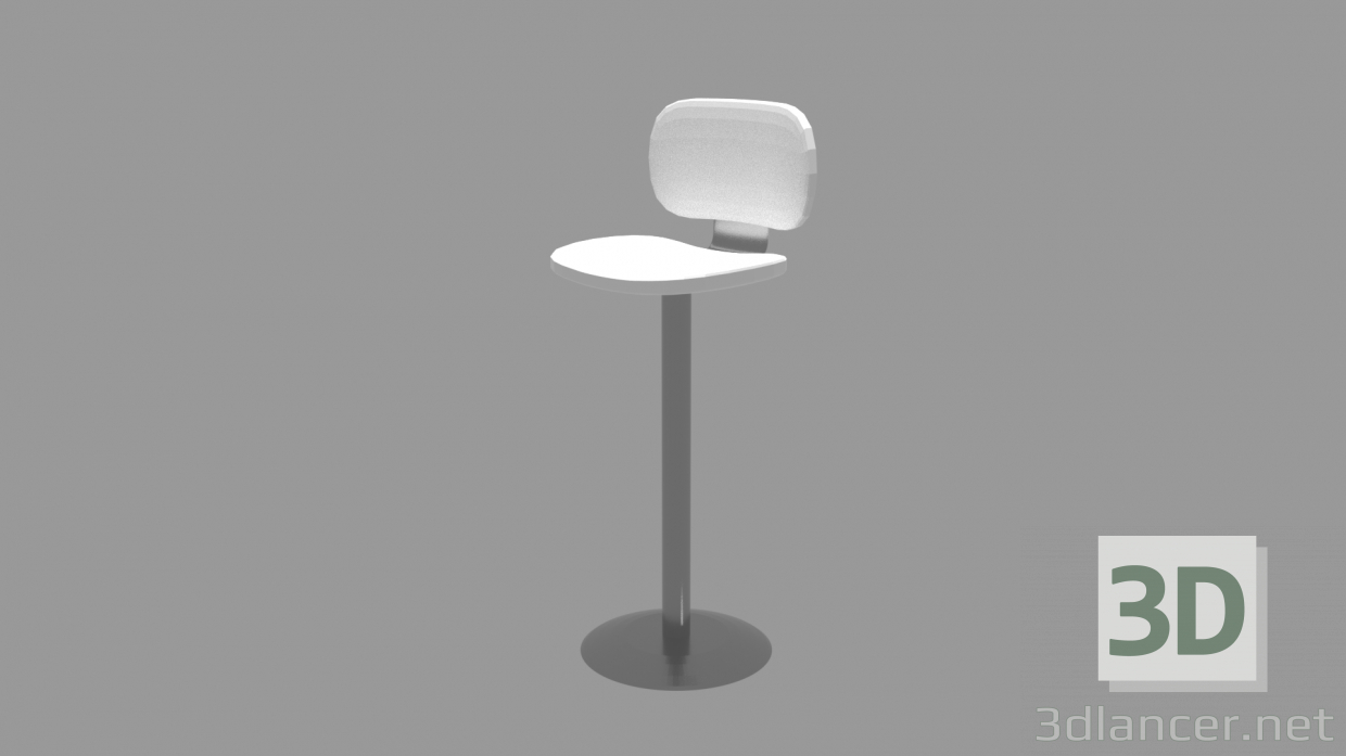 3D modeli Yüksek koltuk - önizleme