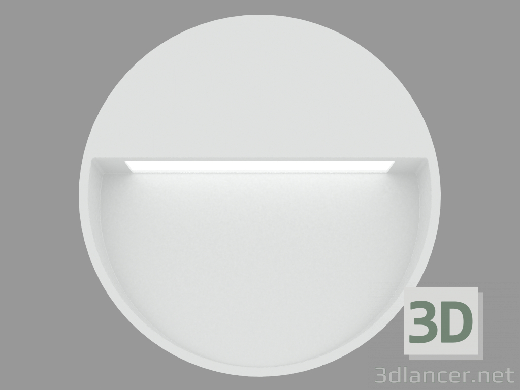 Modelo 3d Luminária encastrável de parede MINISKILL ROUND (S6270W) - preview