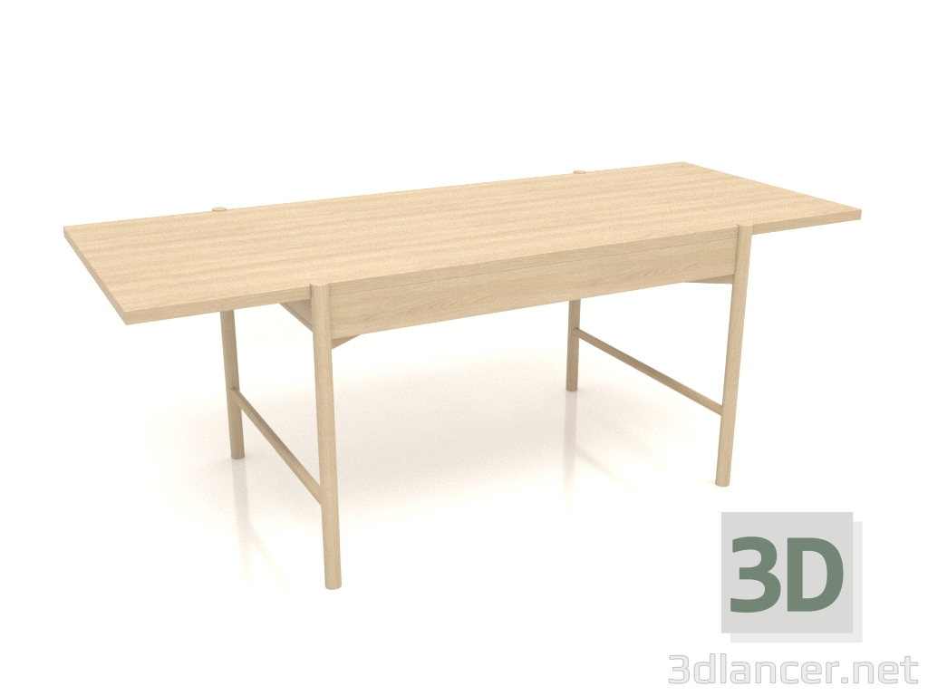 3d модель Стіл обідній DT 09 (2000х840х754, wood white) – превью