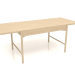 3 डी मॉडल खाने की मेज डीटी 09 (2000х840х754, लकड़ी सफेद) - पूर्वावलोकन