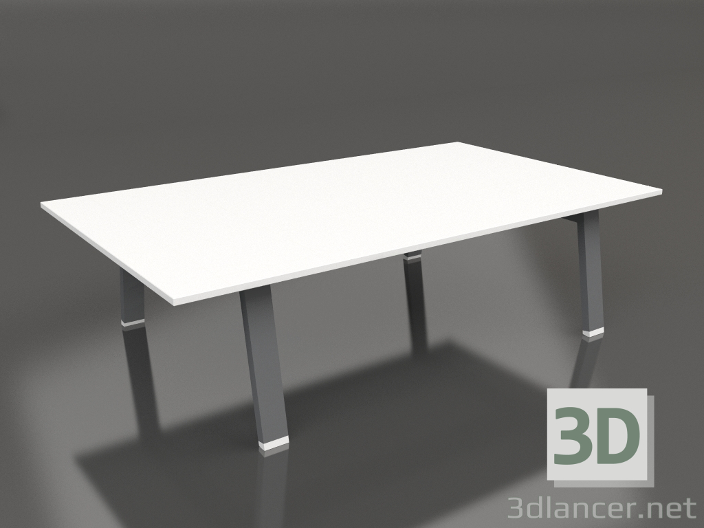 3d model Coffee table 120 (Anthracite, Phenolic) - preview
