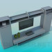 3d model Furniturer for television - preview