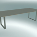 3d model Table 70/70, 255x108cm (Gray) - preview