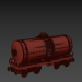 tren tanque lego 3D modelo Compro - render