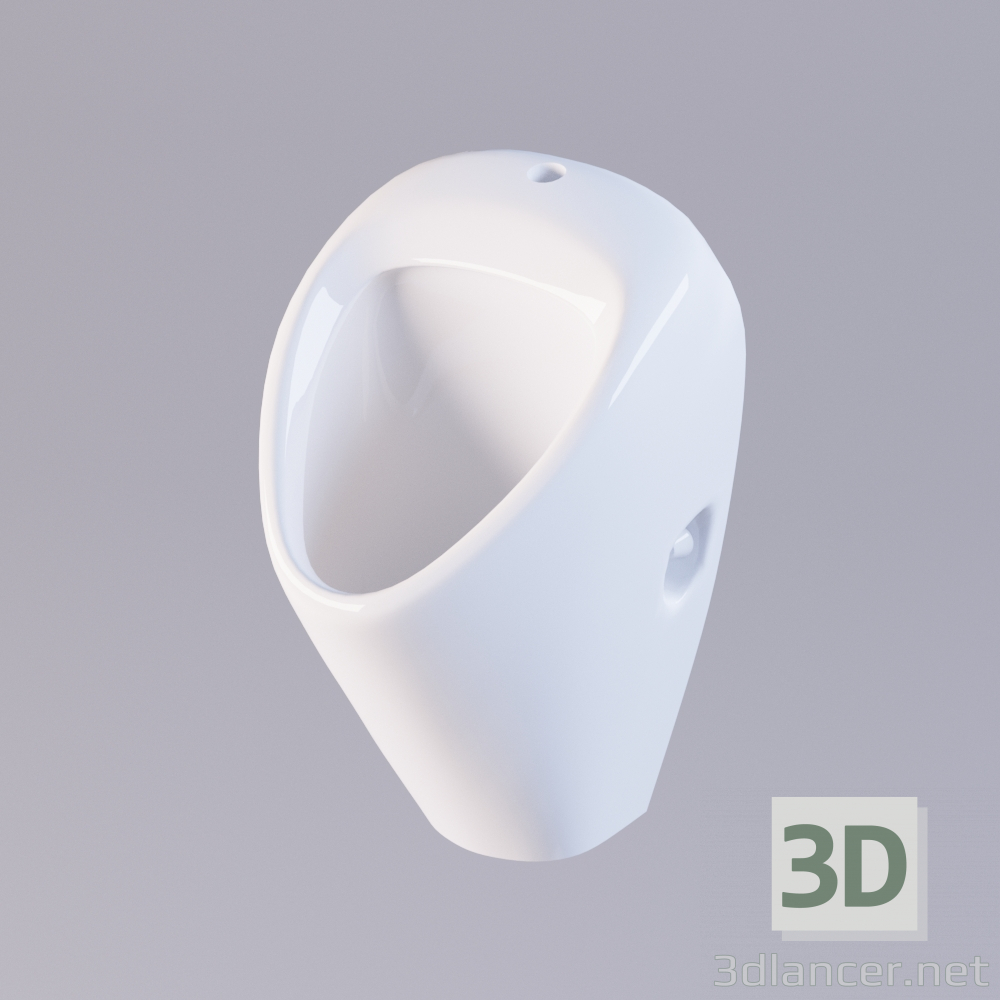 modèle 3D Urinoir - preview