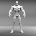 Modelo 3d Homem forte - preview