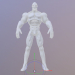 3D Modell Starker Mann - Vorschau