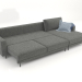 3d model DIAMOND sofa with sleeping place (expanded) - preview