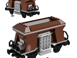 Trem Lego Coal Hopper