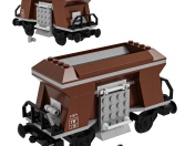 Поезд Лего Угольный бункер