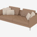 3d model Modular Leather Sofa DS-48-23 - preview
