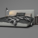 3d Magnum Bed By FlexForm model buy - render