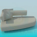 3D modeli Koltuk kanepe - önizleme