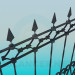 3d model Forged fence - preview