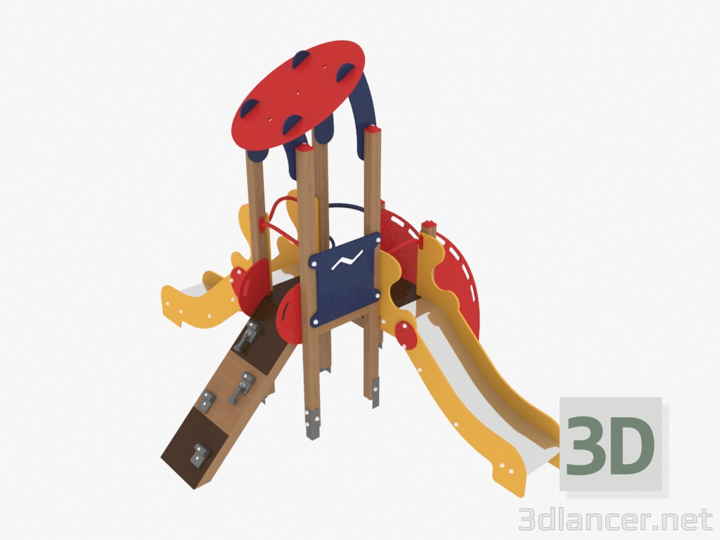 3 डी मॉडल बच्चों का खेल परिसर (4208) - पूर्वावलोकन
