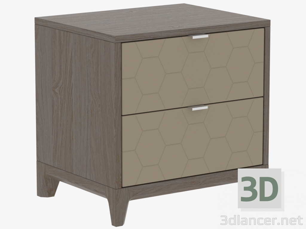3d model Bedside nightstand CASE (IDC025107510) - preview