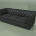 3D Modell Dreisitzer-Sofa Oxford - Vorschau