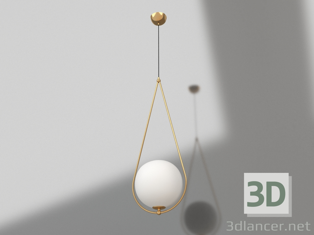 modello 3D Ciondolo Camis bronzo (07630-1A,20) - anteprima