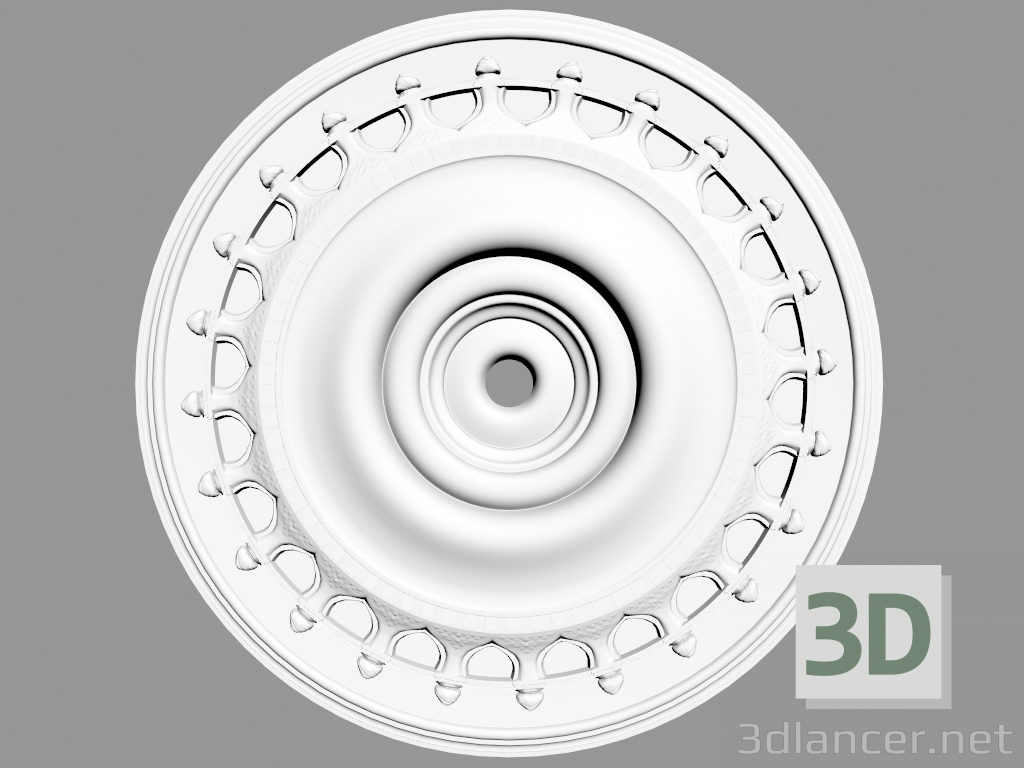 modèle 3D Sortie de plafond (P73) - preview
