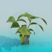 modello 3D Ficus - anteprima