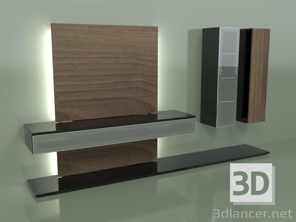3D Modell TV-Panel (2) - Vorschau