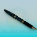 3d модель Чорнильна ручка – превью