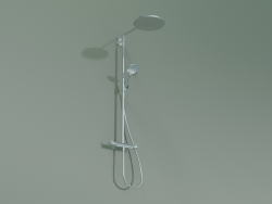 Shower system with thermostat (27114000)