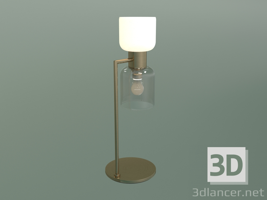 3d модель Настольная лампа Tandem 01084-2 (латунь) – превью