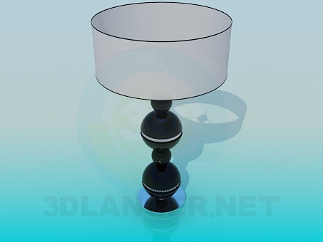 modèle 3D Lampe de table - preview