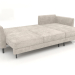 3d model GRACE sofa-bed with ottoman (unfolded) - preview