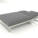 3d model Bed for rest 140 (Cement gray) - preview
