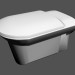 3D modeli Tuvalet duvar l mylife wc2 - önizleme