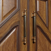 3d Деревянная распашная дверь модель купить - ракурс