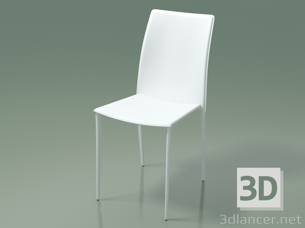 modèle 3D Chaise Grand (111738, blanc) - preview