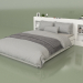 3d model Bed with organizers 1400 x 2000 (10311) - preview